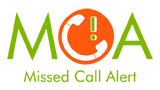 Missed Call Alert Service Logo 